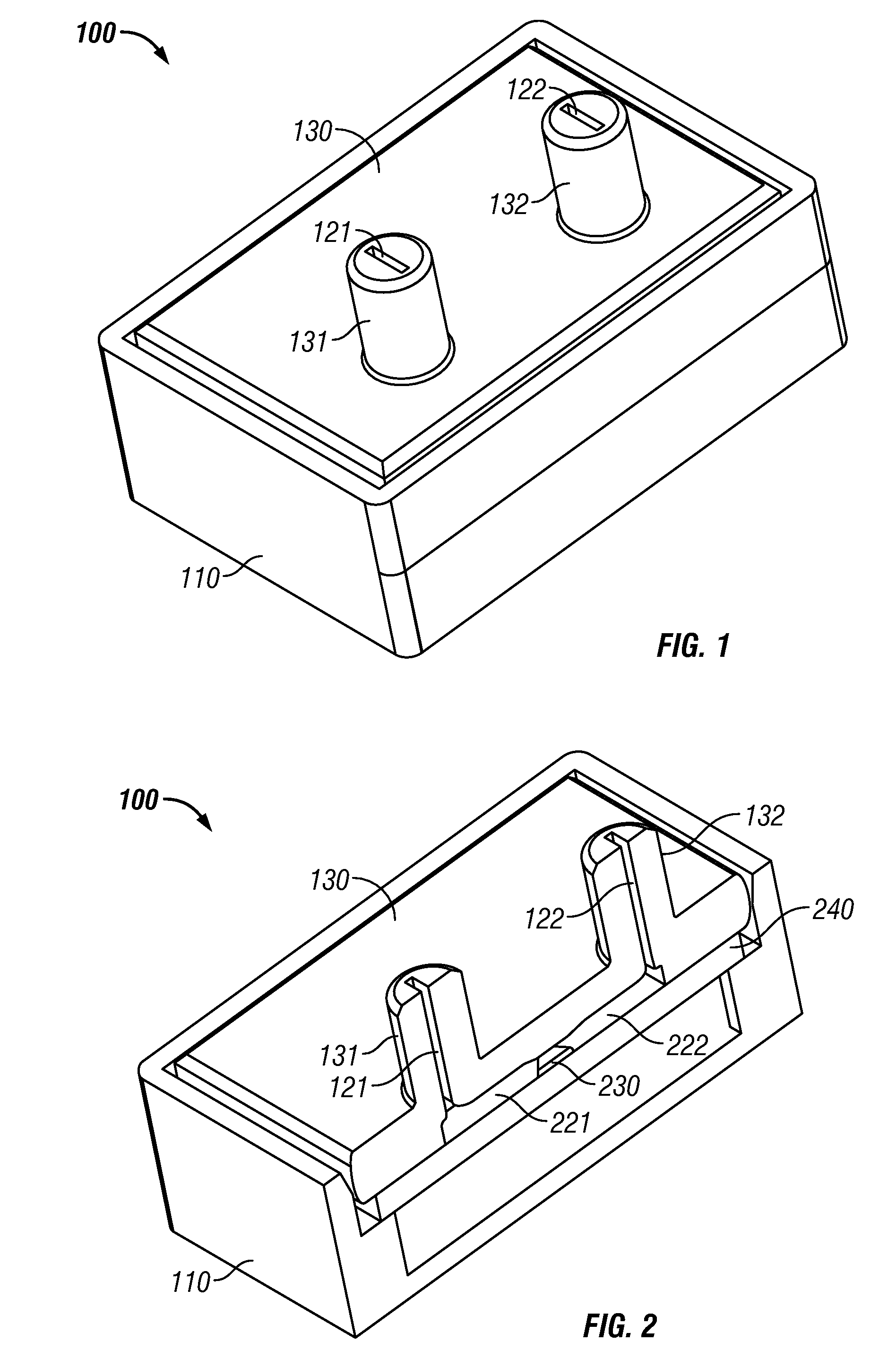 Mass-flow sensor with a molded flow restrictor