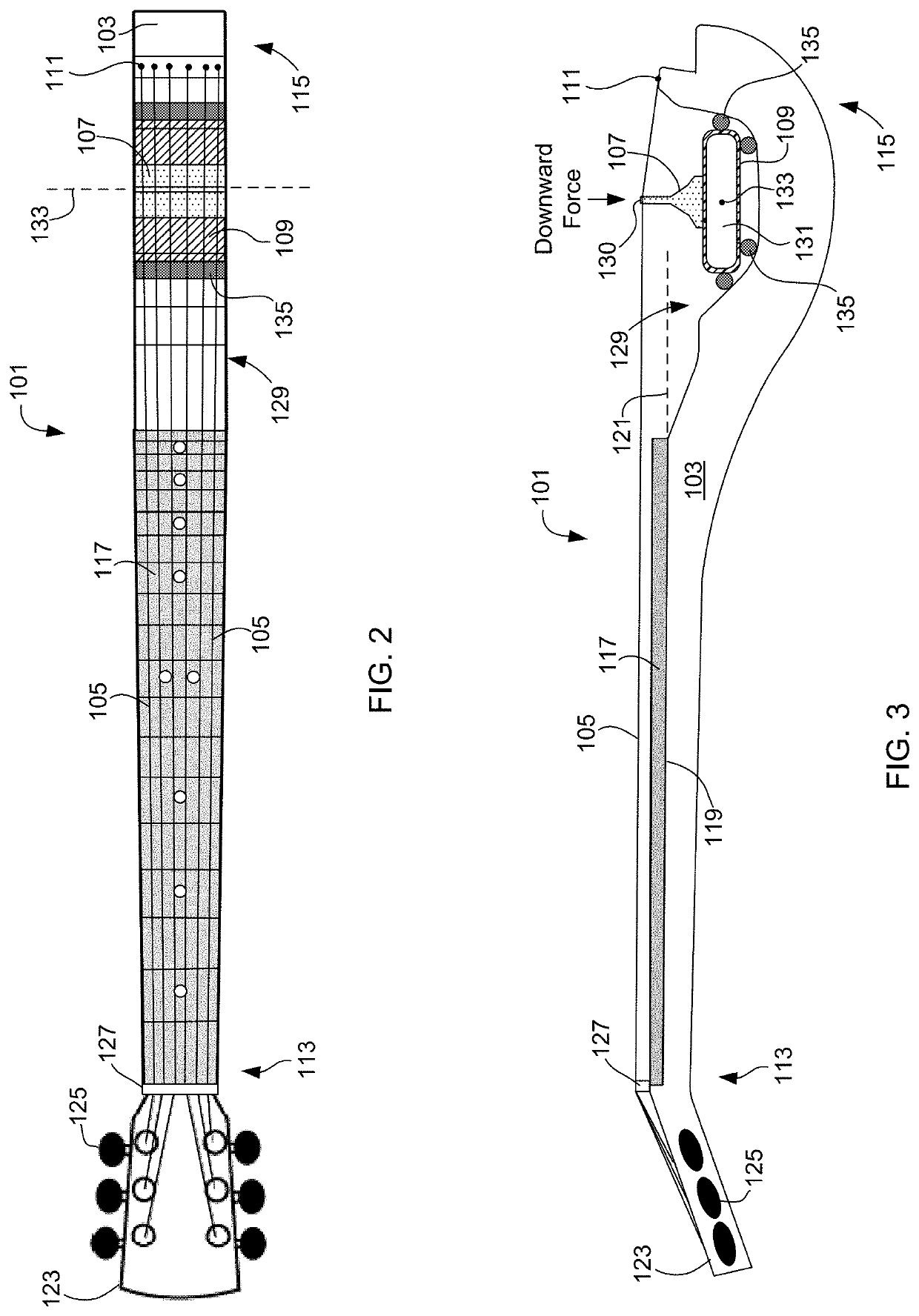 Guitar neck assembly