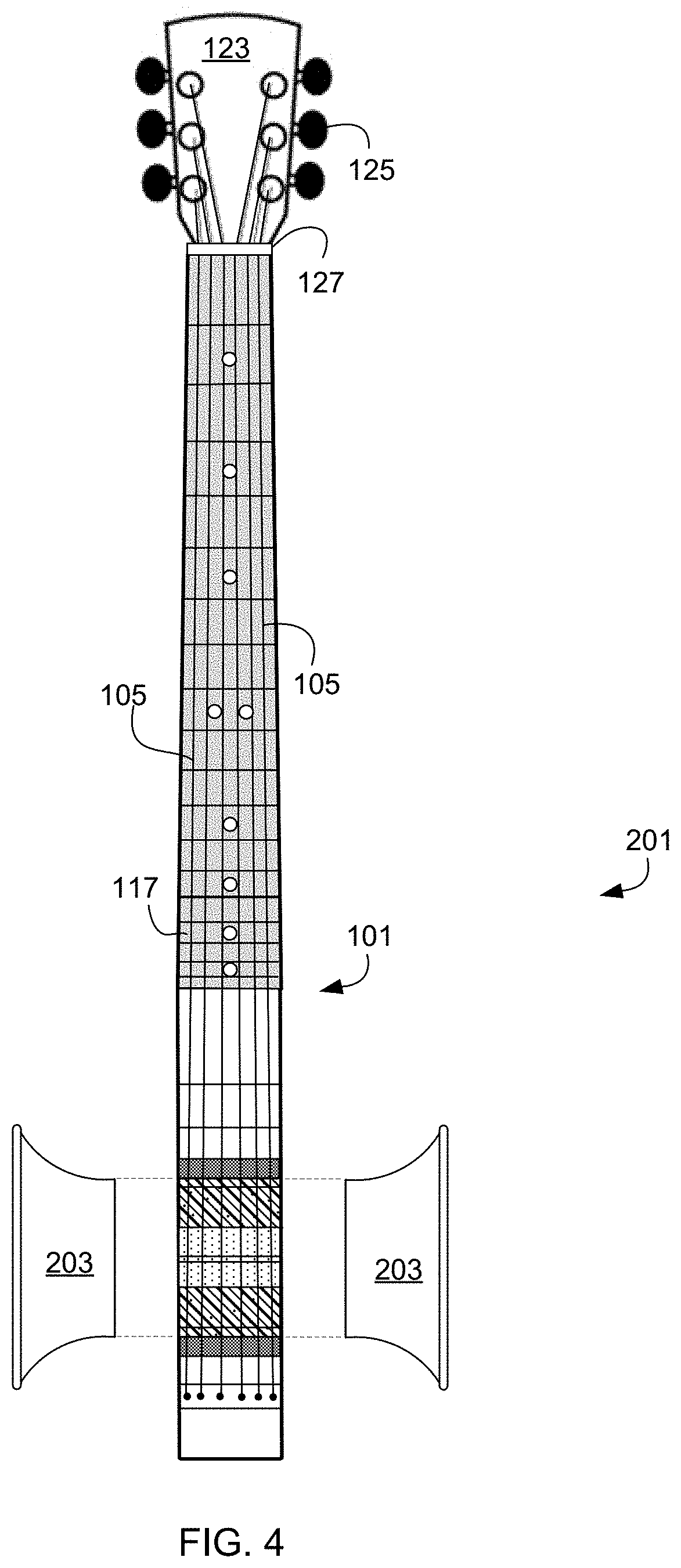 Guitar neck assembly