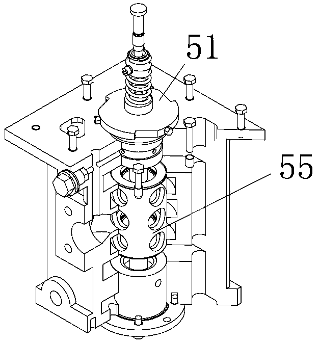 Steam-turbine large hydraulic valve performance life test device