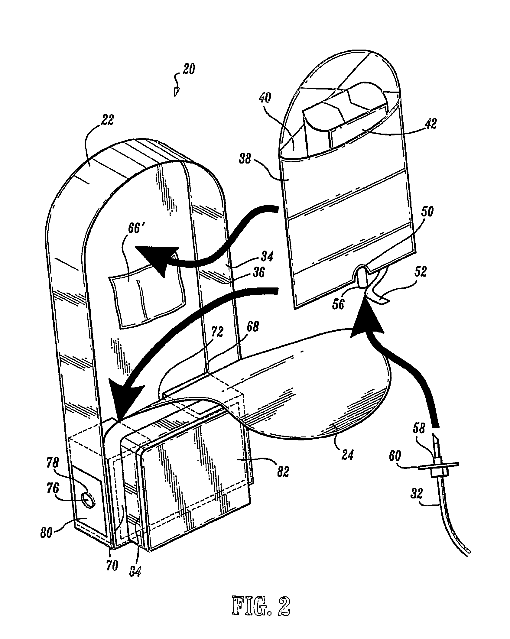 Portable enteral feeding apparatus