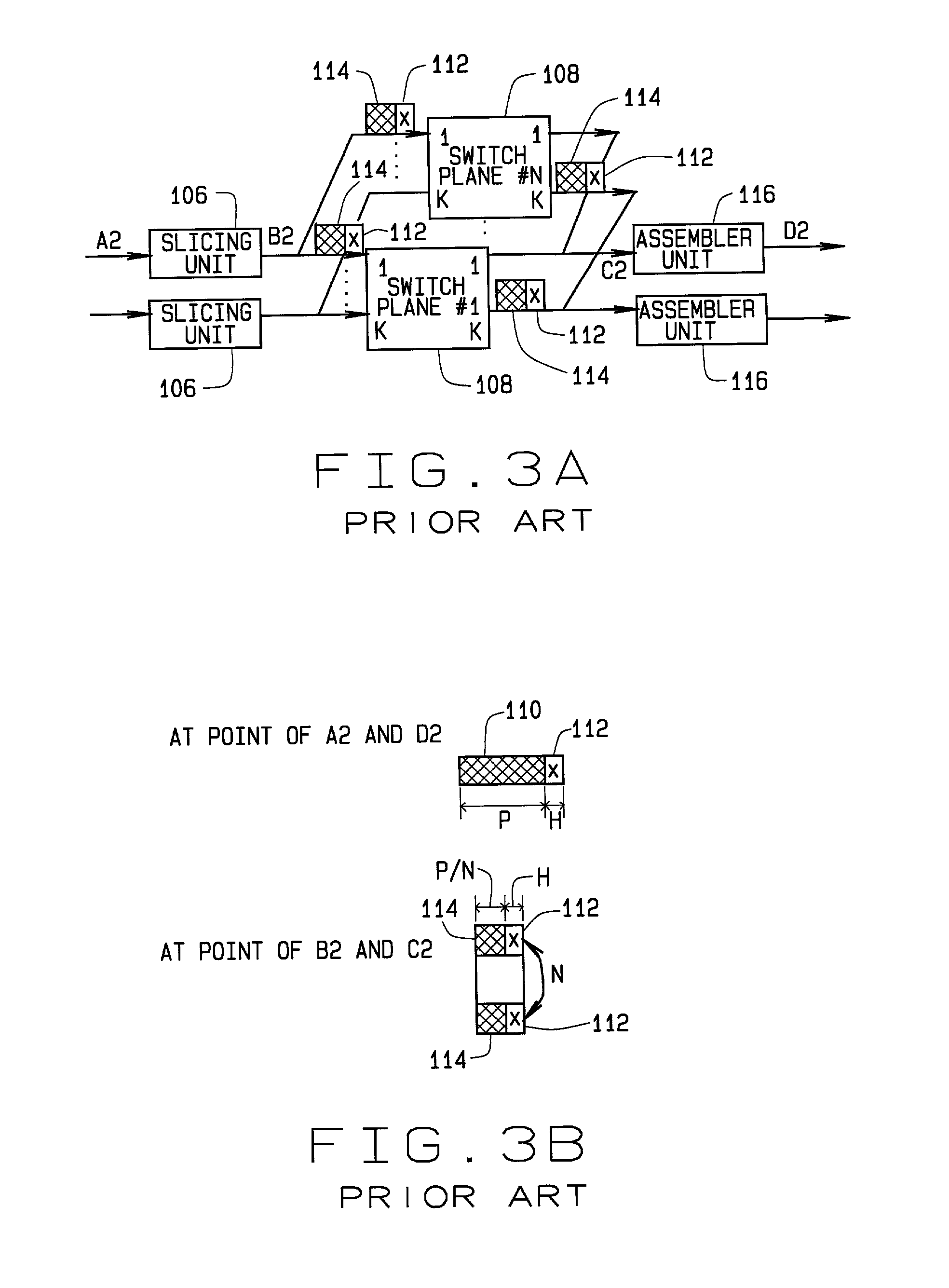 Method and apparatus for high speed packet switching using train packet queuing and providing high scalability