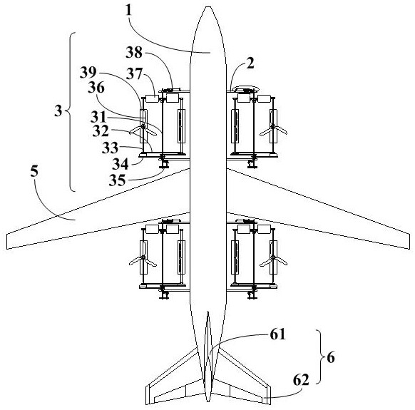 Multi-flapping-rotor aircraft