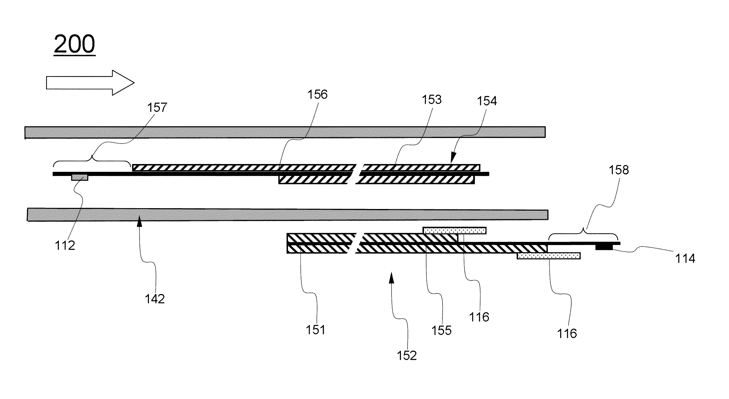 Secondary battery of novel structure