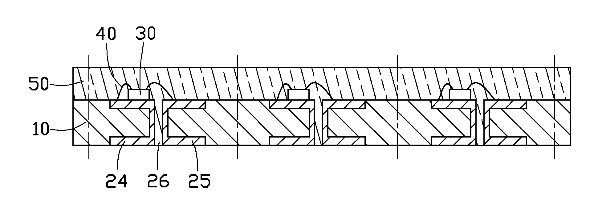 Method for manufacturing light emitting diodes including forming circuit structures with a connecting section