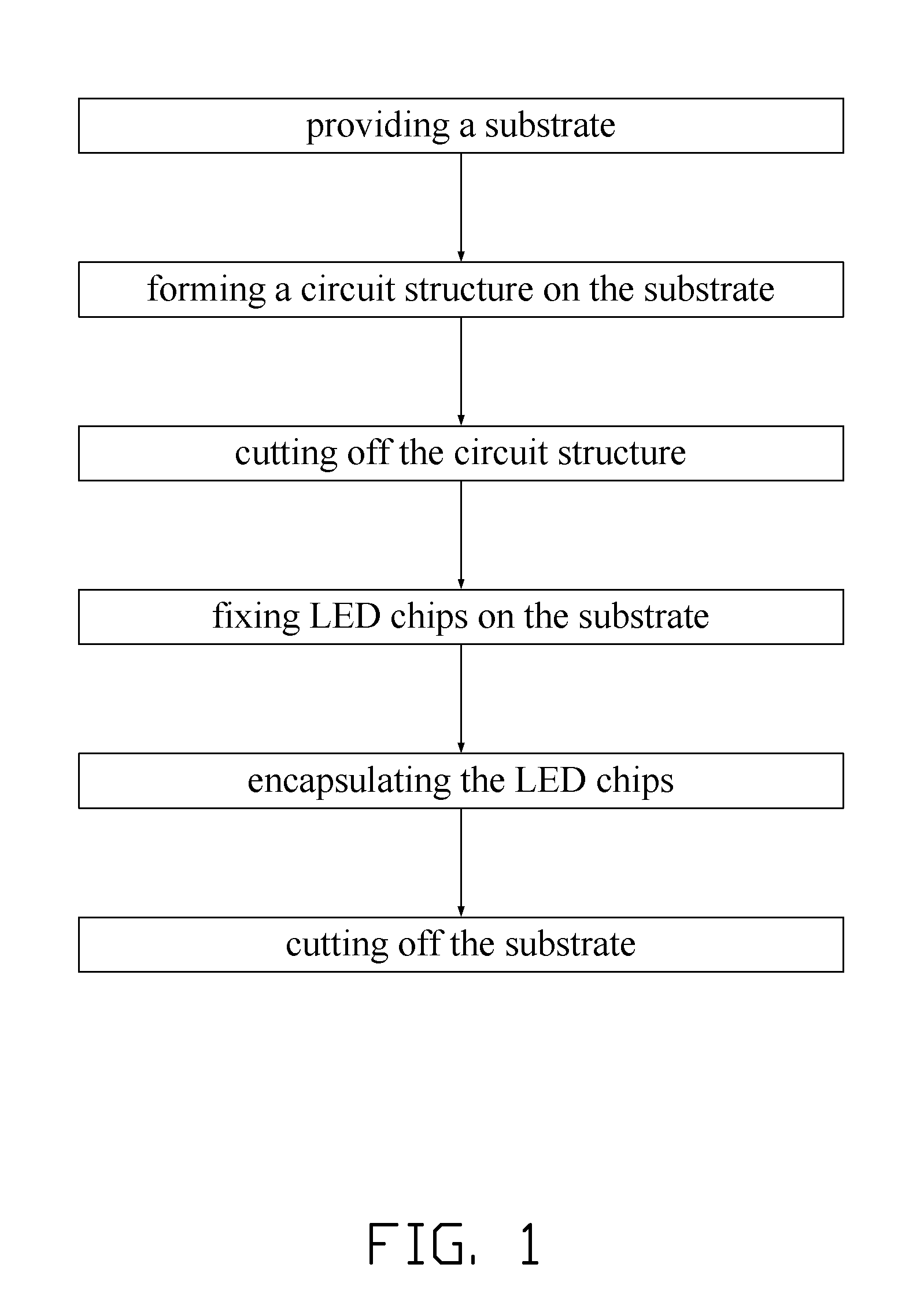 Method for manufacturing light emitting diodes including forming circuit structures with a connecting section