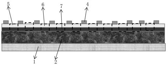Aluminum quantum well laser device and preparation method thereof