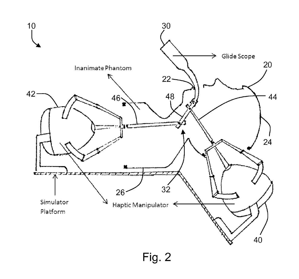 Intubation simulator and method