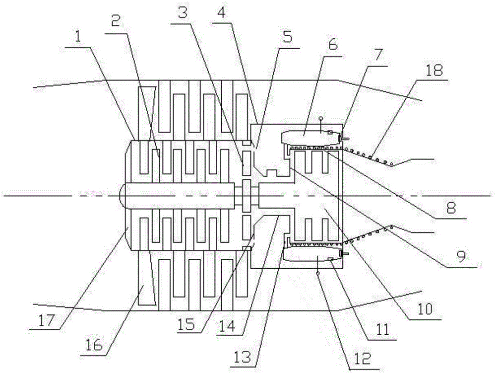 Small-sized turbofan engine