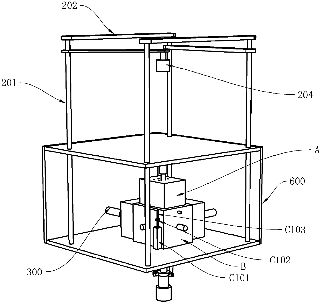 A true triaxial rock testing machine with a temperature control system and its temperature control method