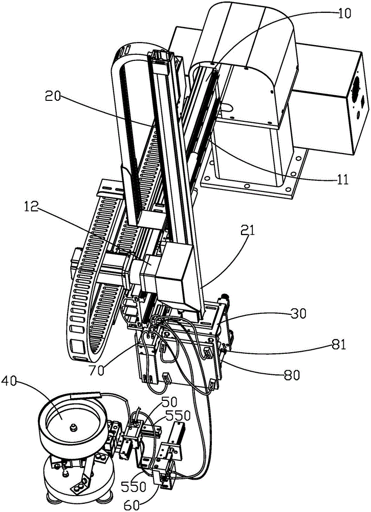 Automatic insert manipulator for injection molding machine