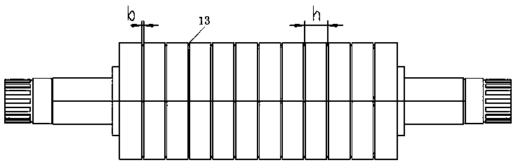 Hot-rolled strip steel head molding rolling machine and molding method thereof