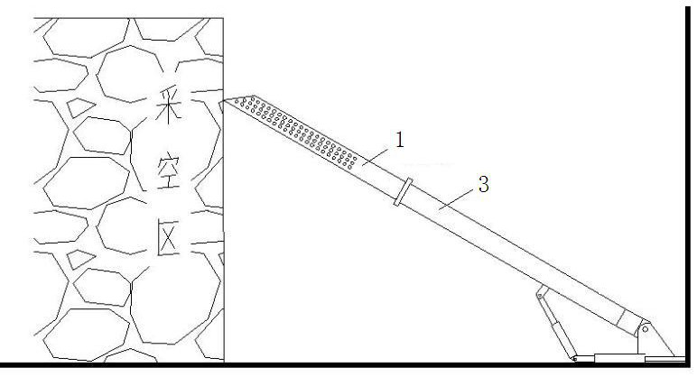 Y-shaped ventilation working face goaf top pipe gas extraction method