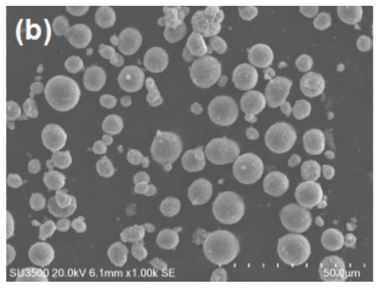 Preparation method of oxide-coated double-element co-doped high-nickel ternary positive electrode material