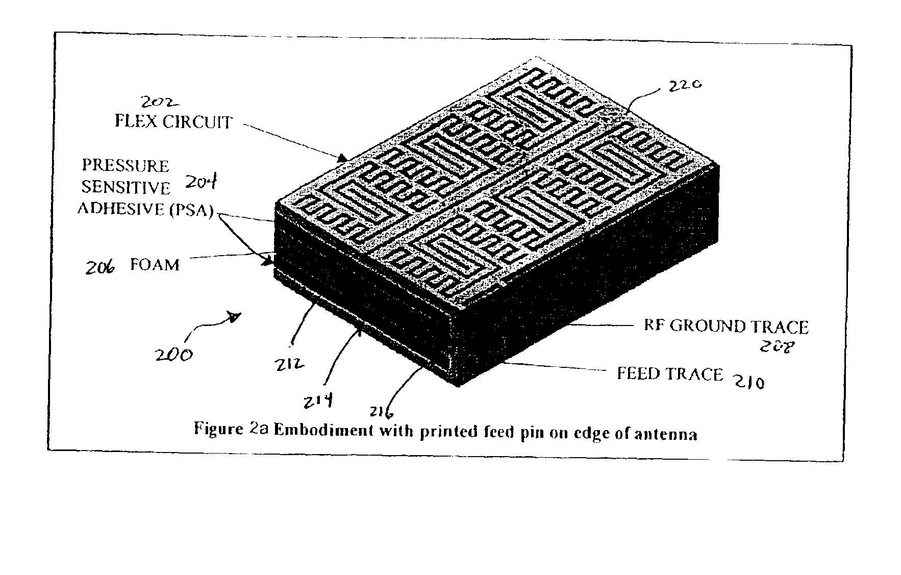 Method for fabrication of miniature lightweight antennas