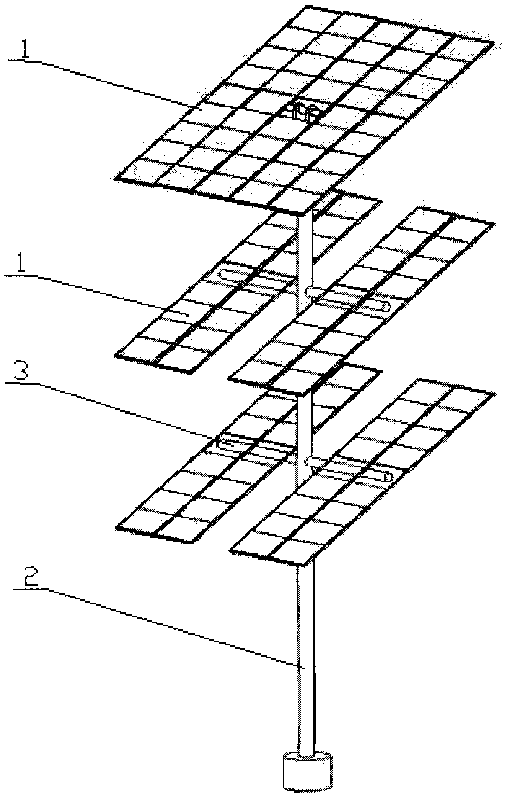 Solar photovoltaic electricity generating device
