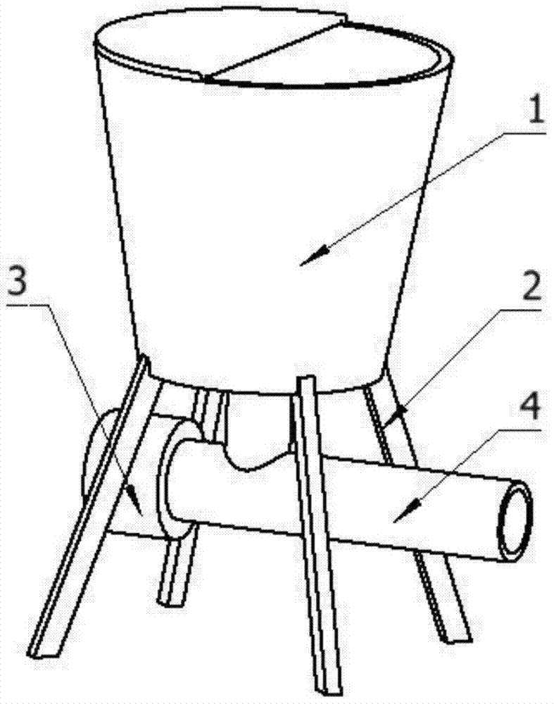 Auxiliary feeding apparatus of extruder