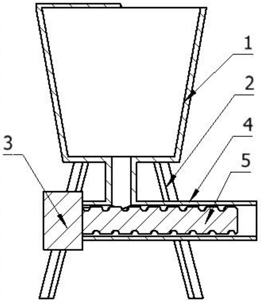 Auxiliary feeding apparatus of extruder