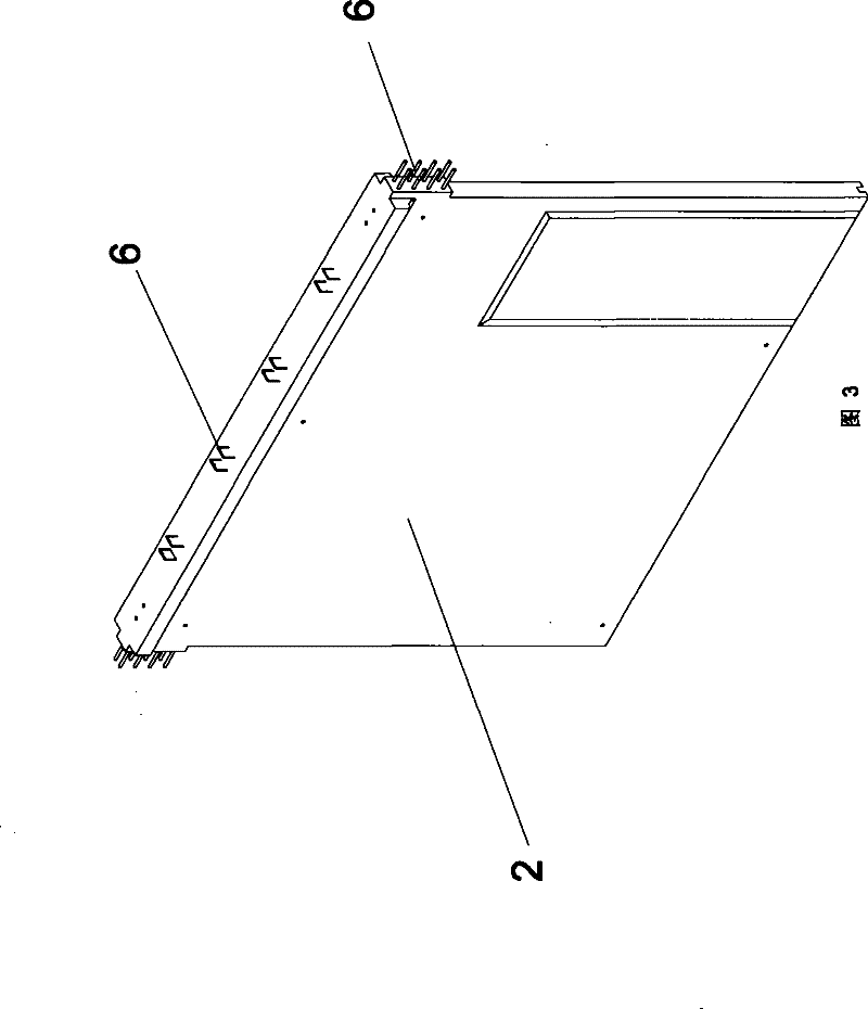 Modular house architectural structure and construction method thereof