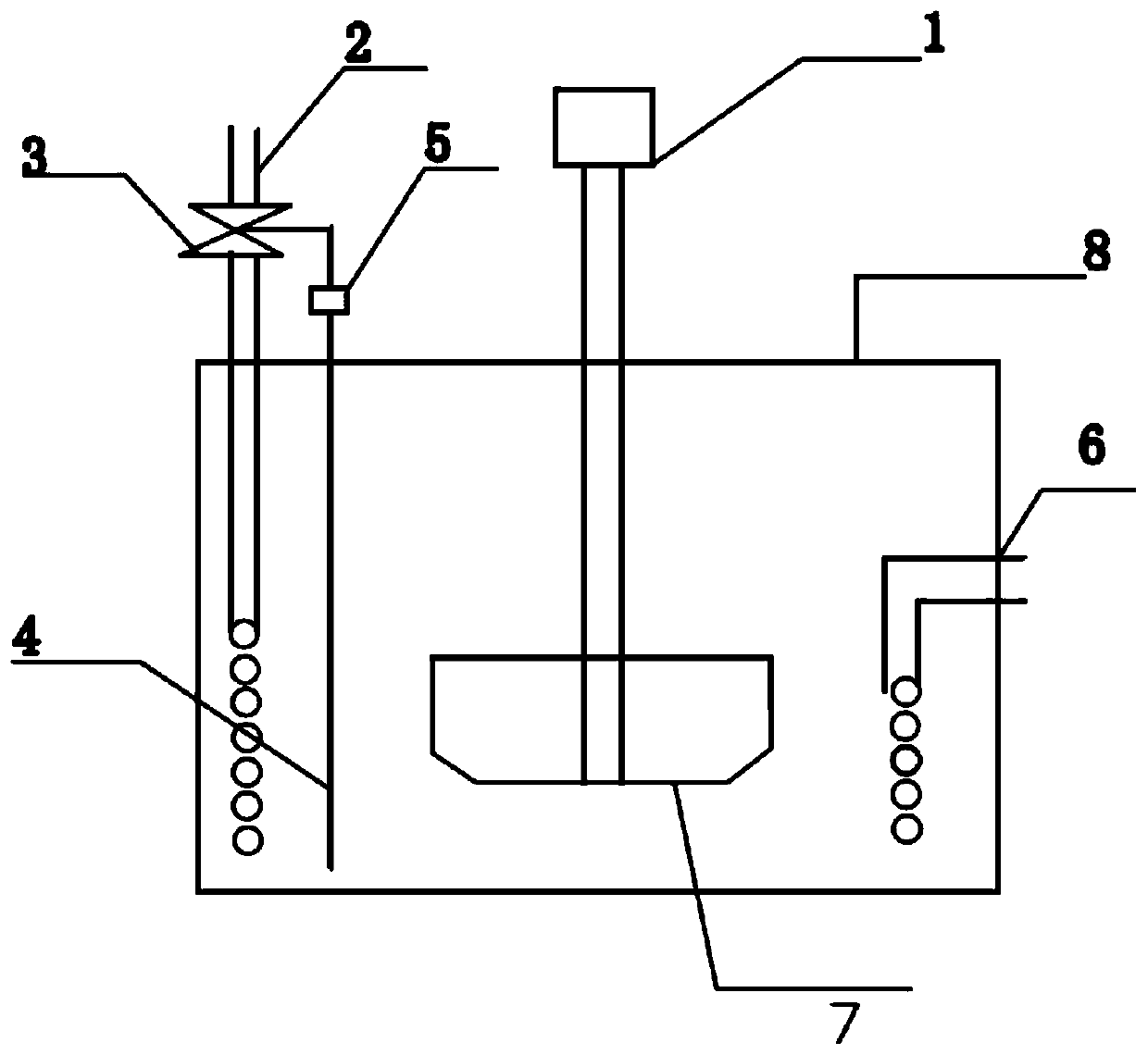 A kind of ceftezole acid acylation reaction process