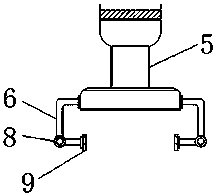 Stainless steel jacket continuous stamping device