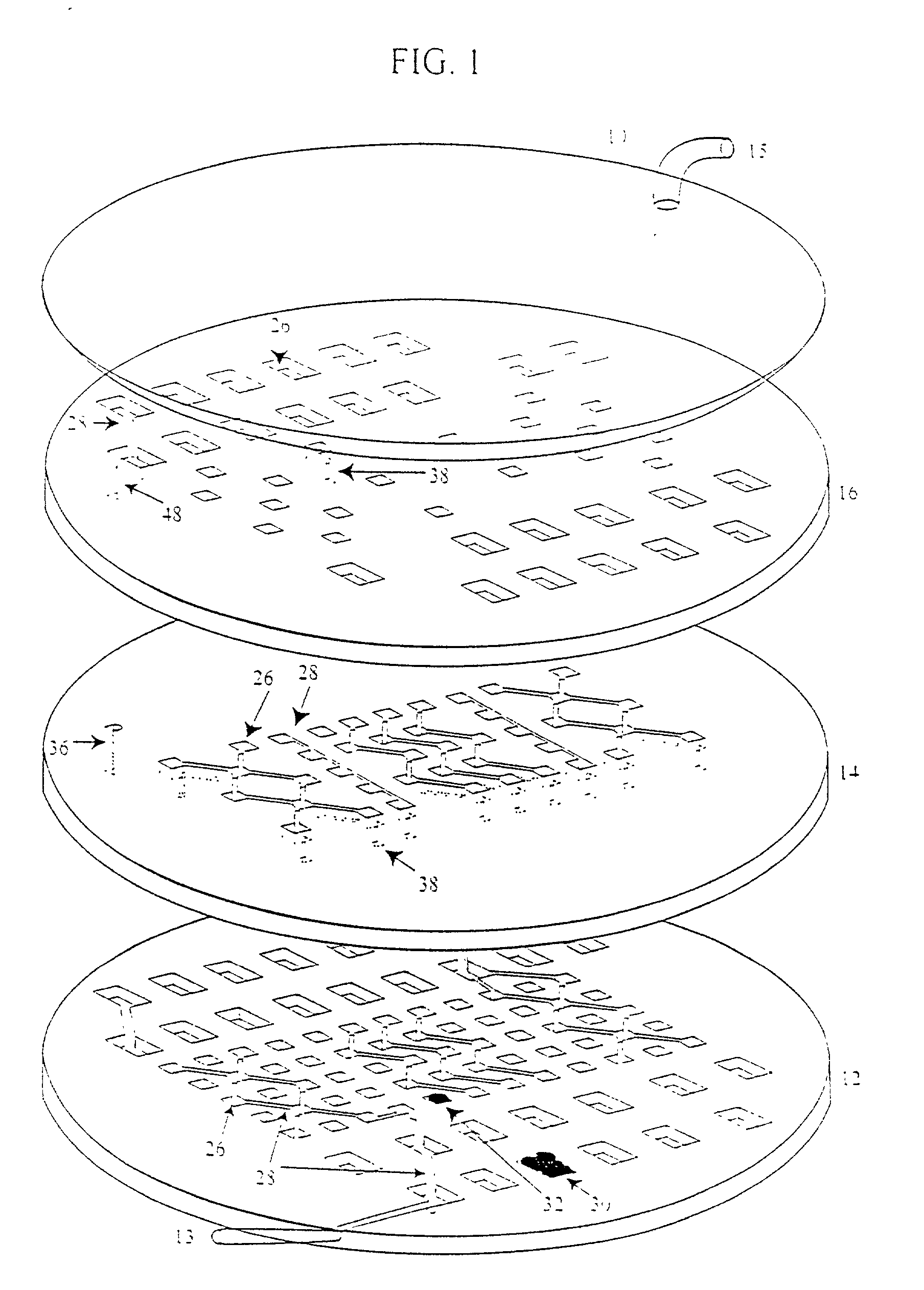 Device and method or three-dimensional spatial localization and functional interconnection of different types of cells