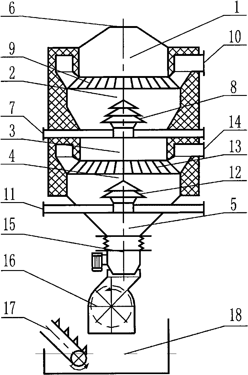 Device and method for cooling coke