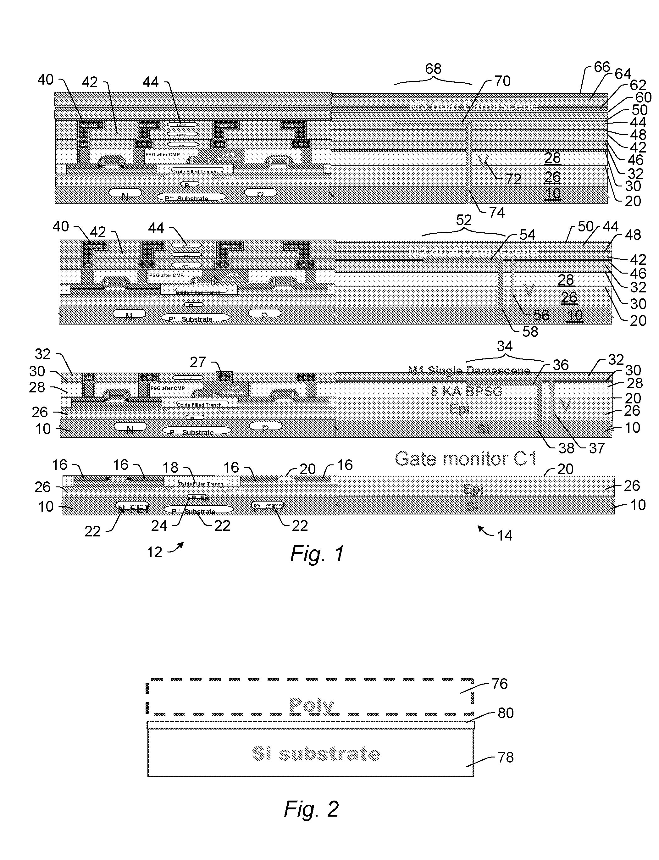 Test Pads, Methods and Systems for Measuring Properties of a Wafer