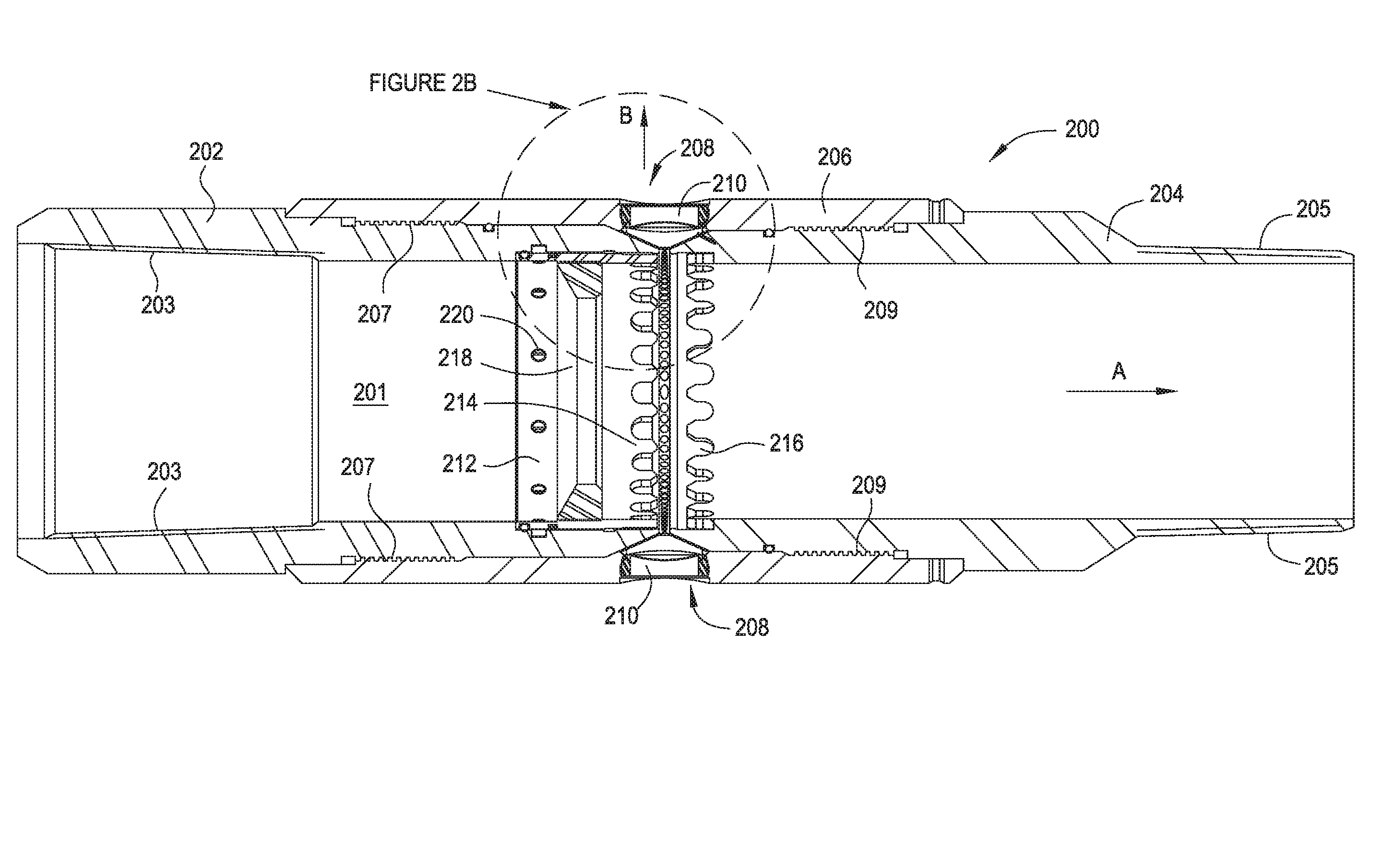 Metal-to-metal sealing valve with managed flow erosion across sealing member