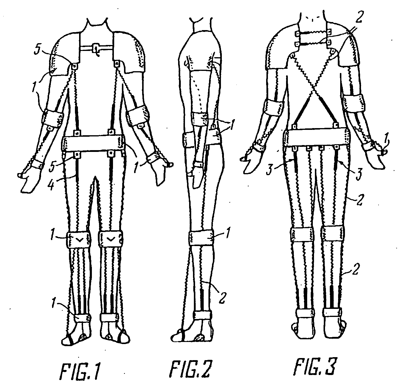 Device for treatment of patients with disturbed posture and motor activity