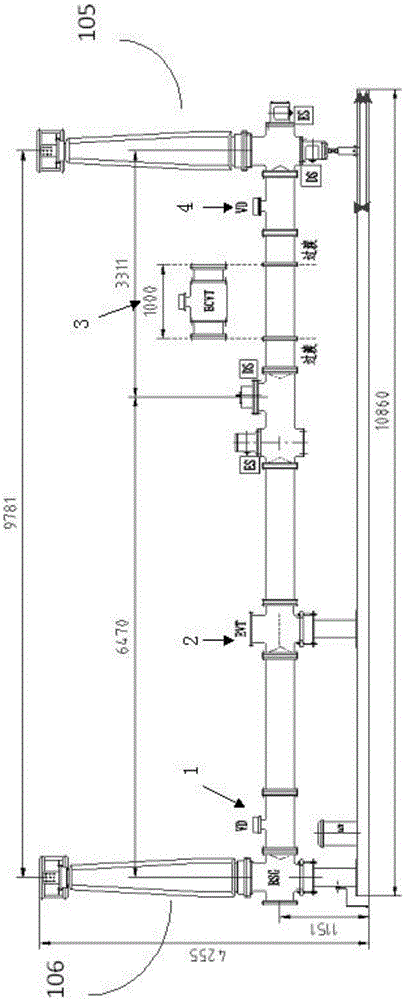 A gis electronic transformer testing system and its method