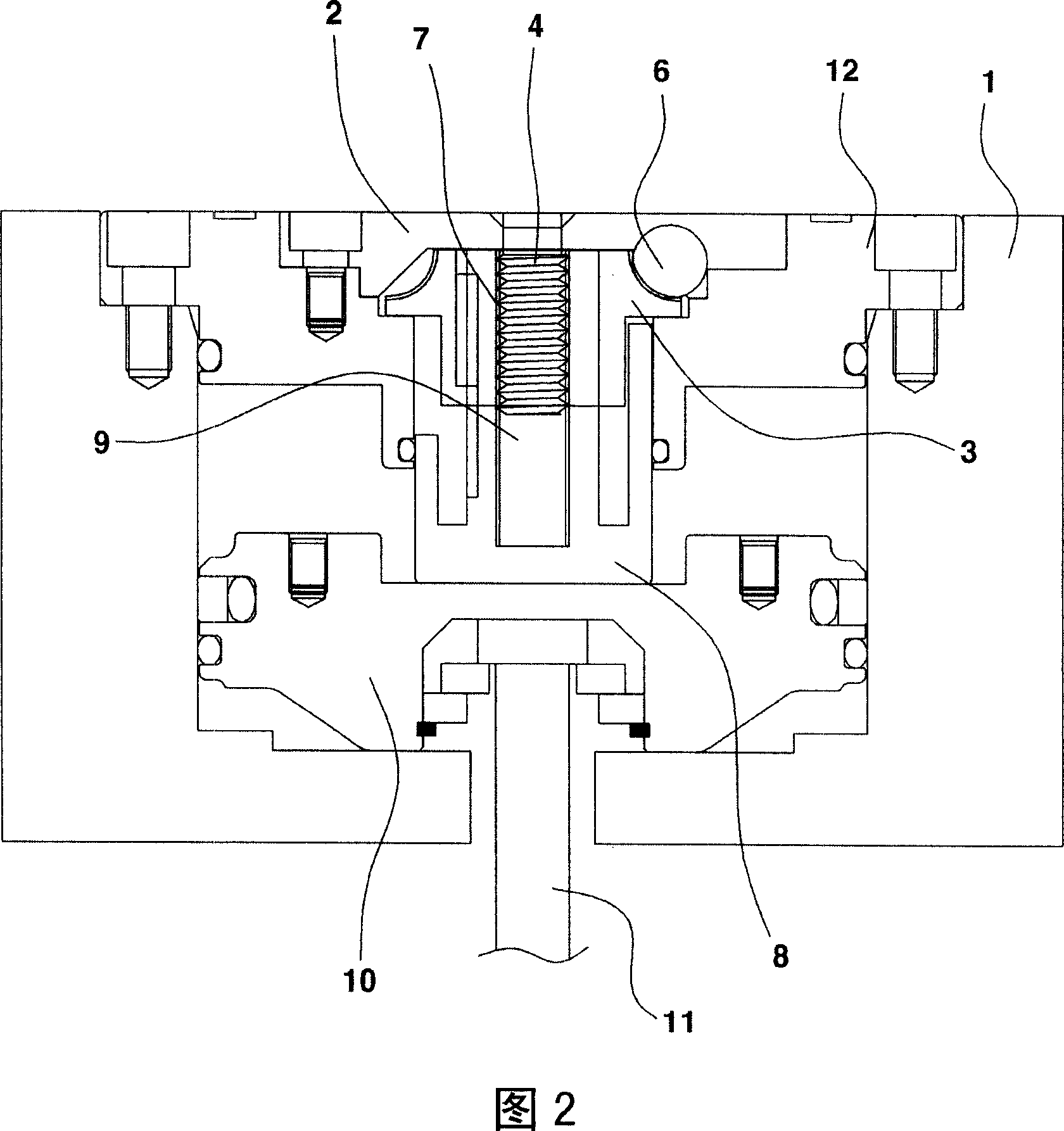 Resin control device of hot runner system for injection molding machine