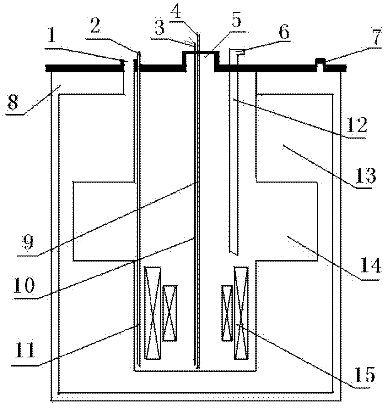 Cooling method of low-temperature superconducting magnet and system thereof