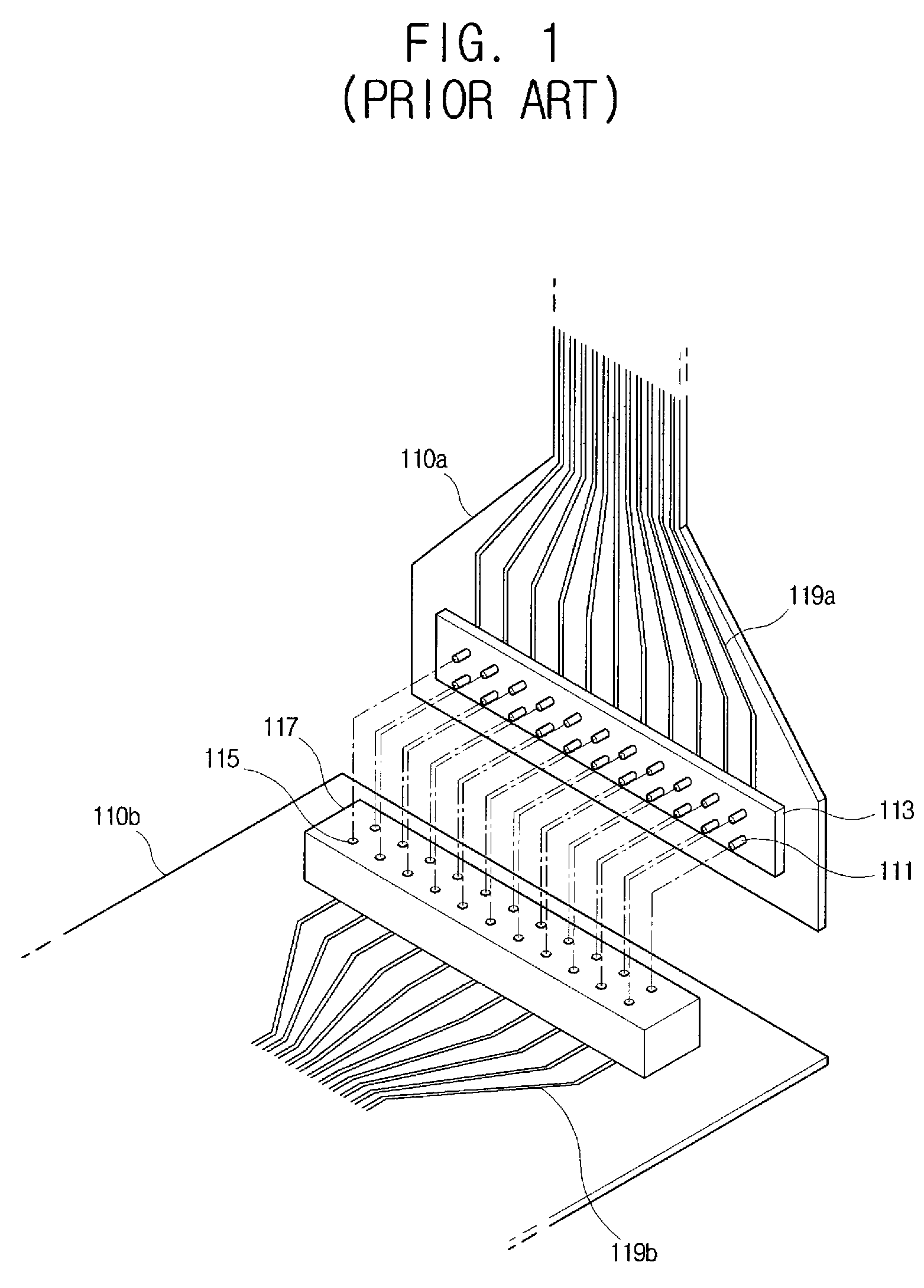 Method of connecting signal lines, a printed circuit board assembly and electronic apparatus having the same