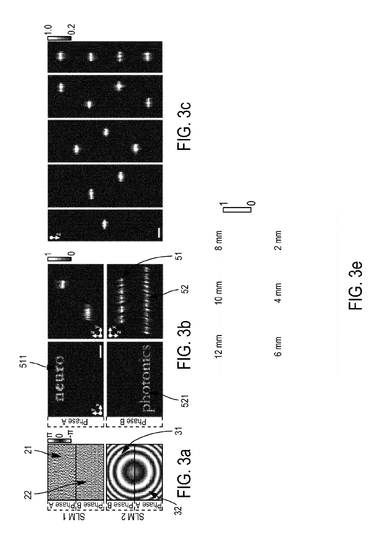 Optical system for shaping the wavefront of the electric field of an input light beam