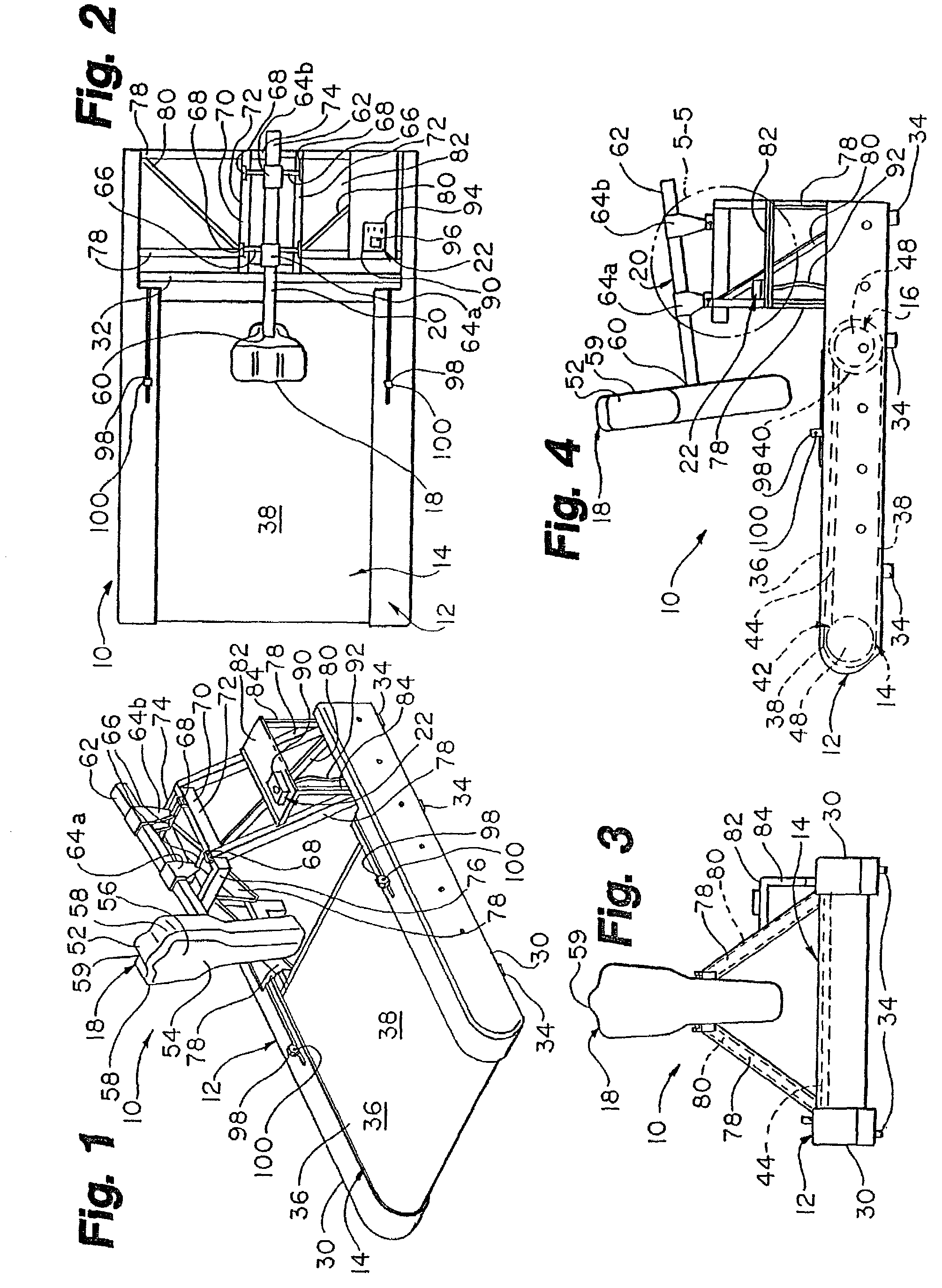 Automated physical training system