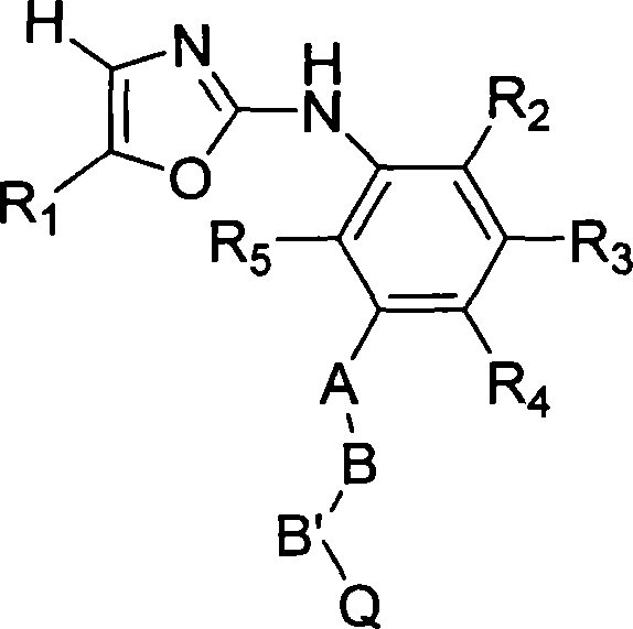 Substituted oxazole derivatives and their use as tyrosine kinase inhibitors