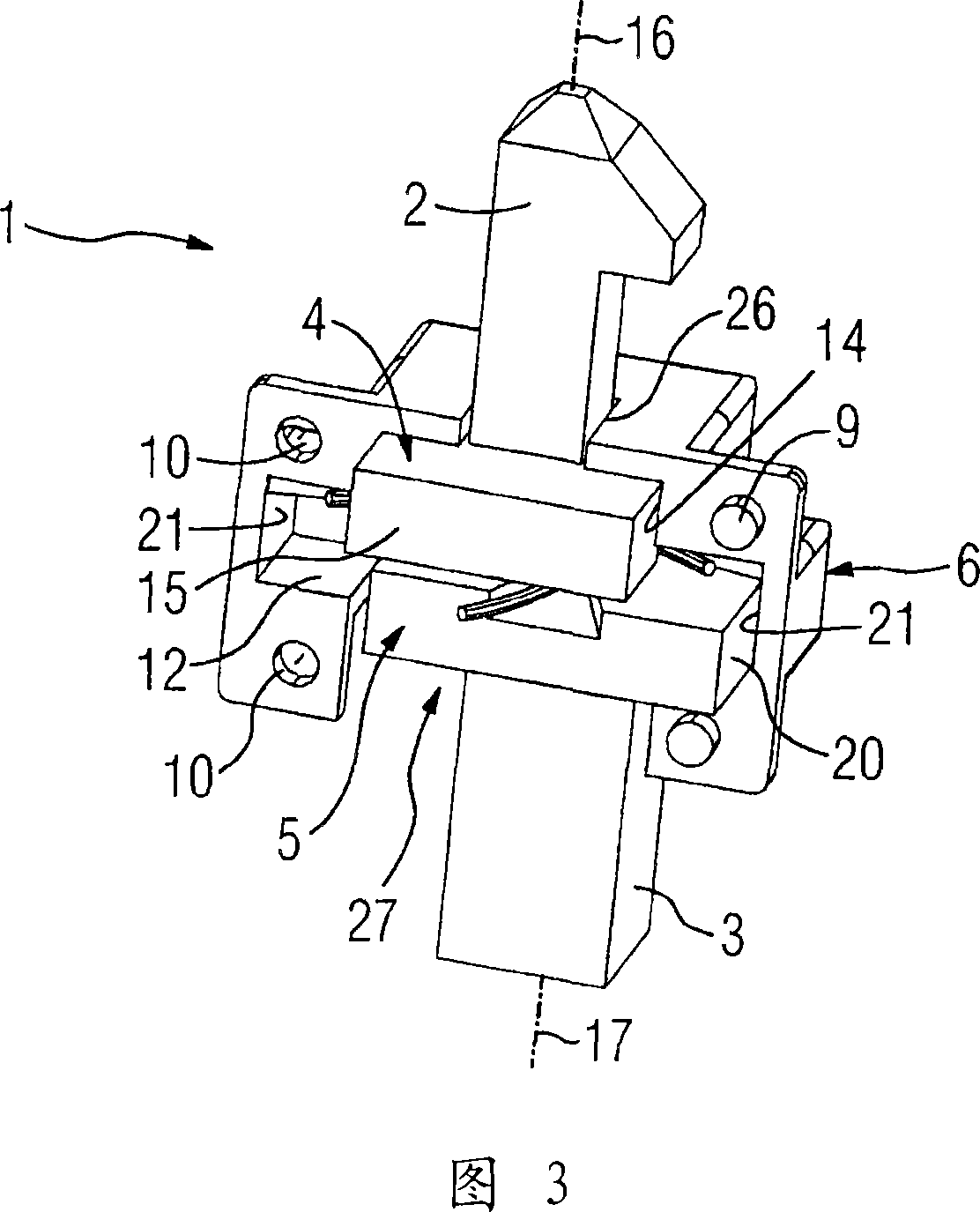 Shaft coupling in particular for use in an electrical switch