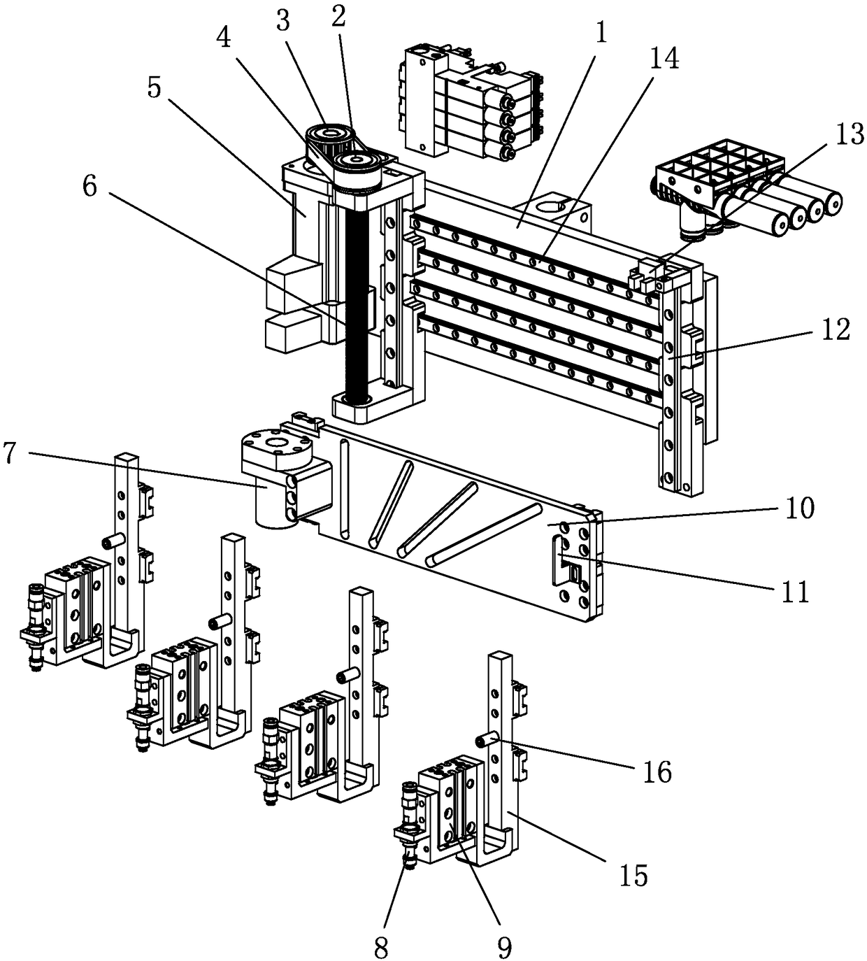 Adjustable-type precise sorting fixture