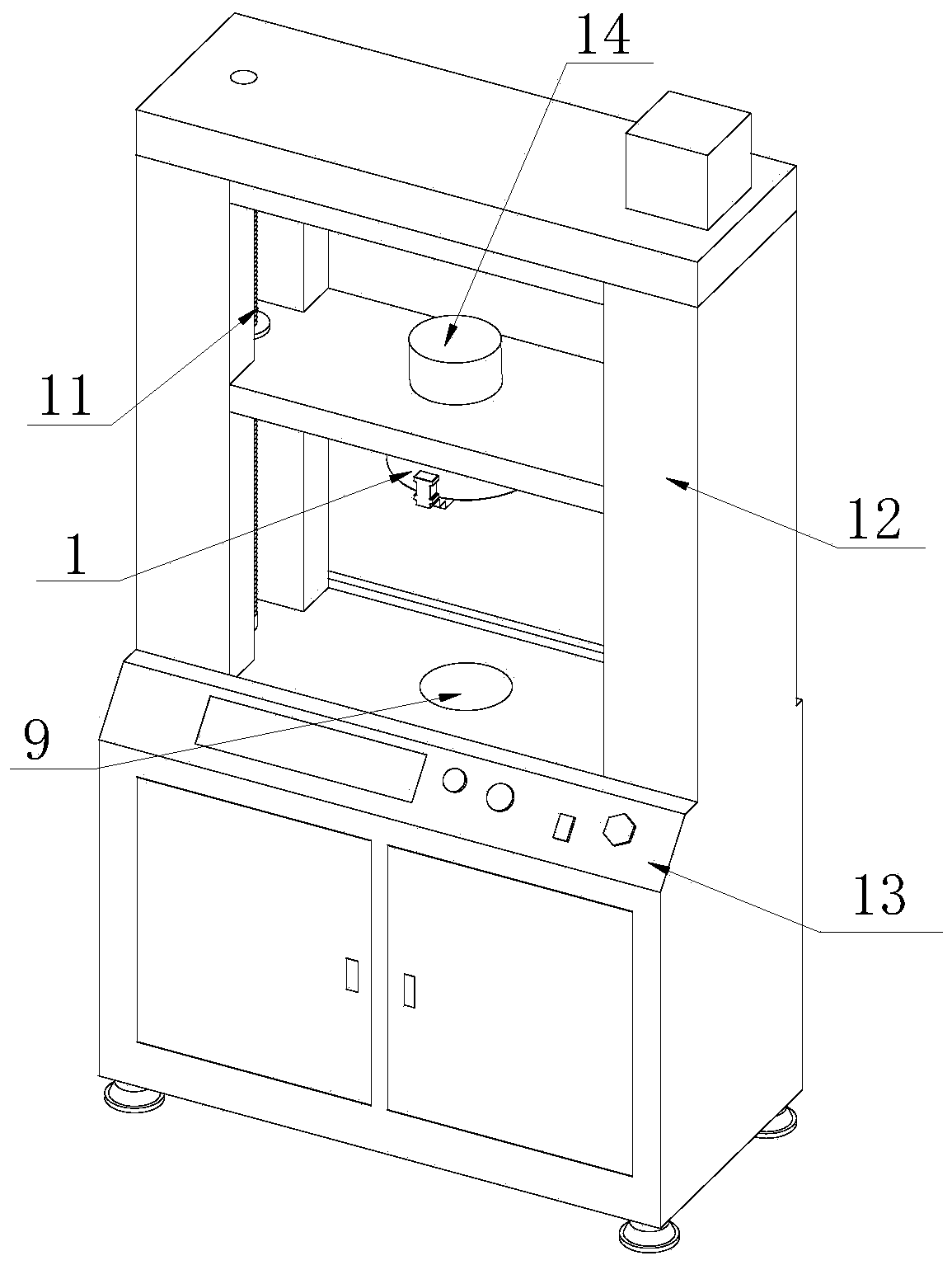 Multifunctional automatic spring testing machine