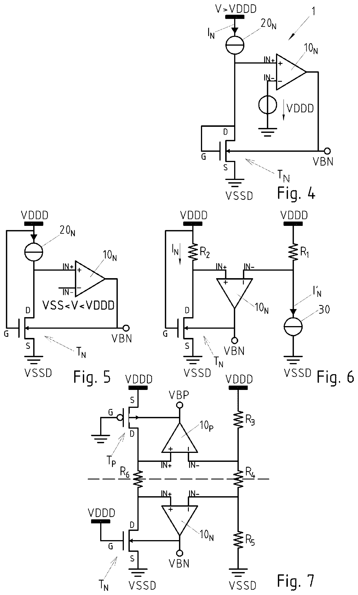 Compensation device for compensating PVT variations of an analog and/or digital circuit