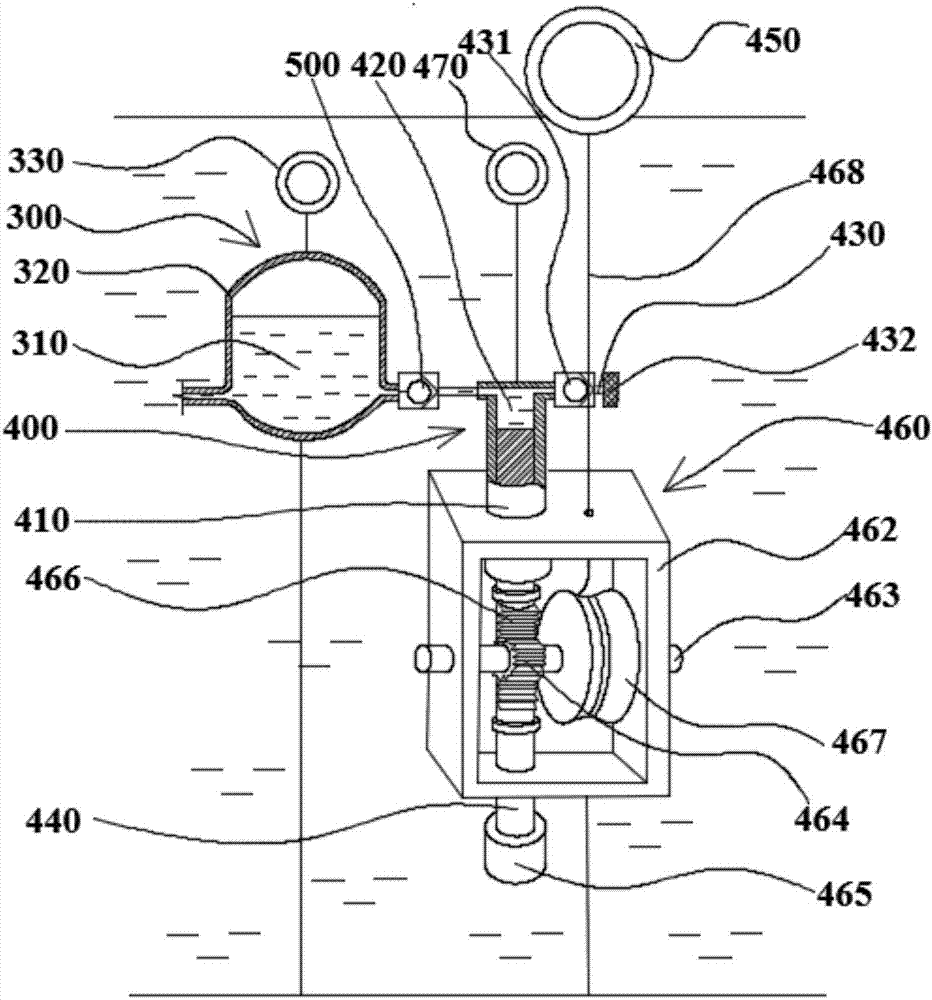 A wave energy generating device