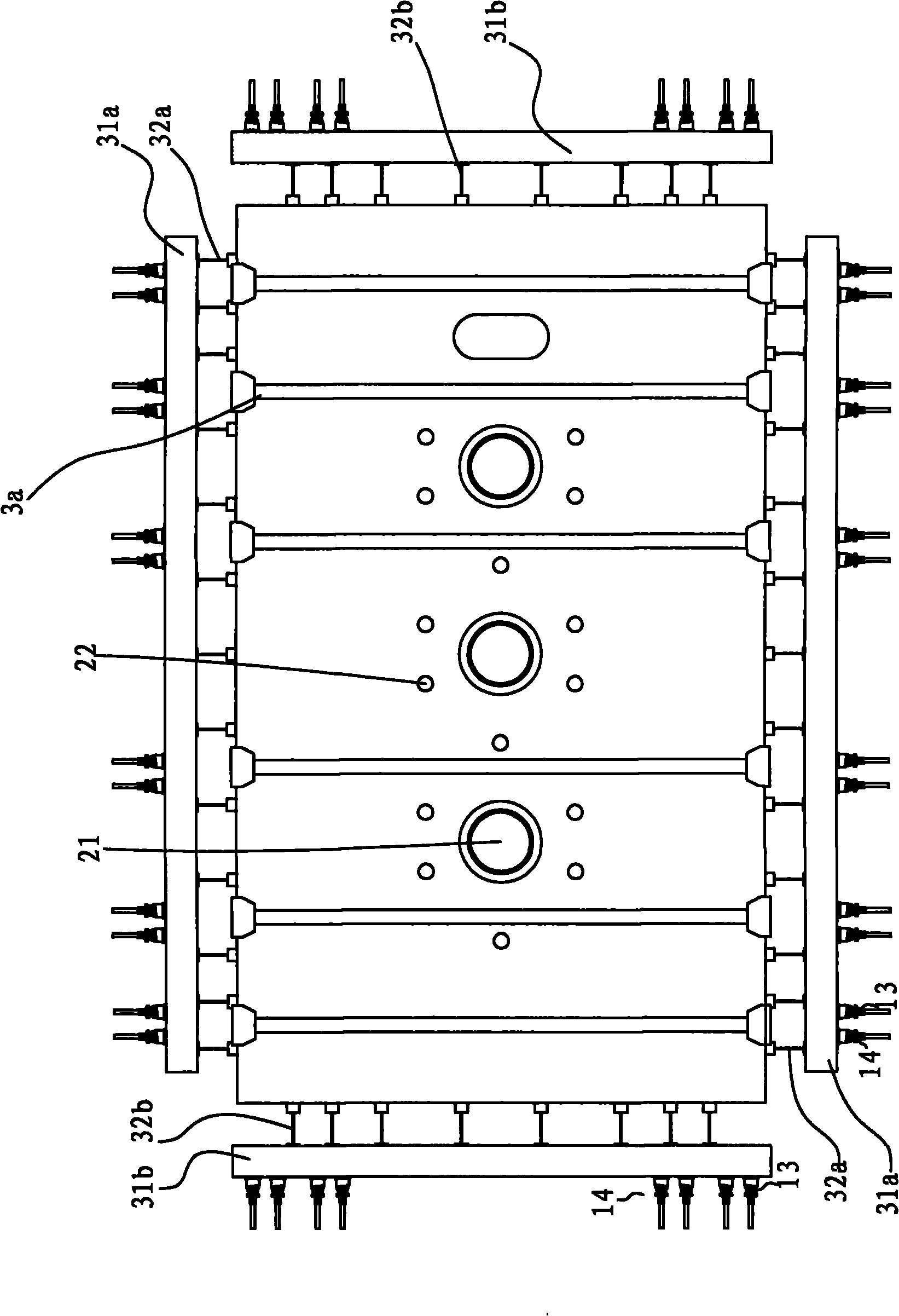 Furnace body of electric furnace