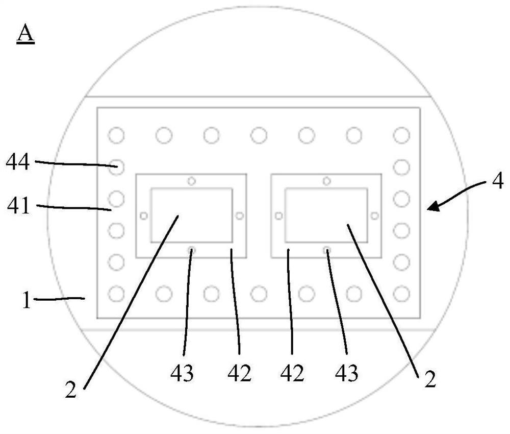 One-chamber multi-source structure of isotope electromagnetic separator