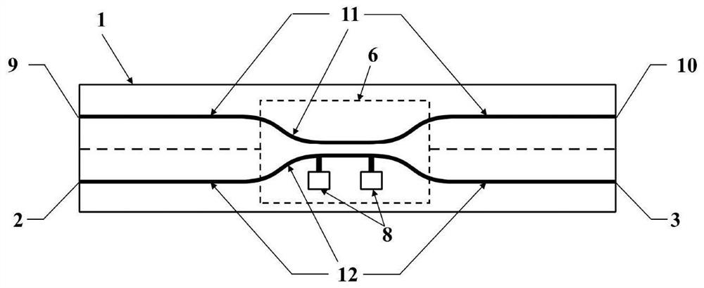 Tunable resonant cavity based on flexible surface plasmon coupler and its preparation method