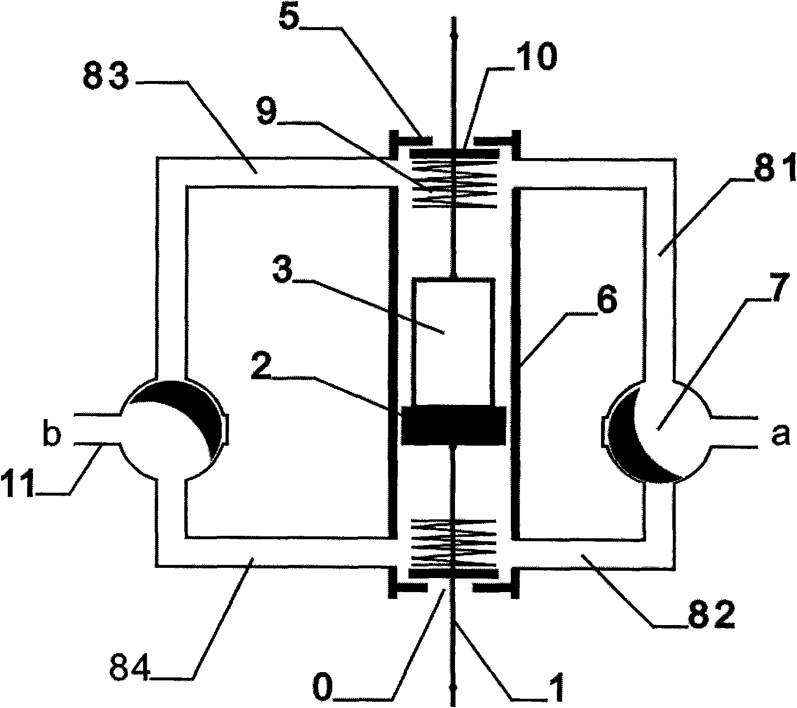 Liquid-floated pressure power energy output device