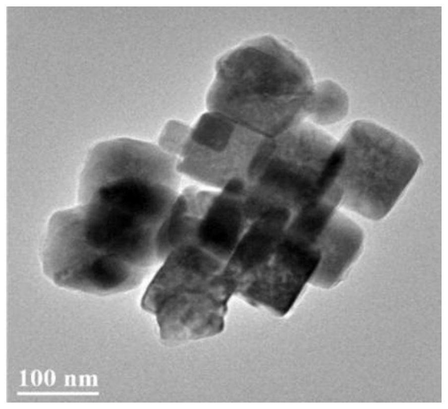 Copper-based compound/copper nanoelectrode with interface synergistic effect and preparation and application of copper-based compound/copper nanoelectrode