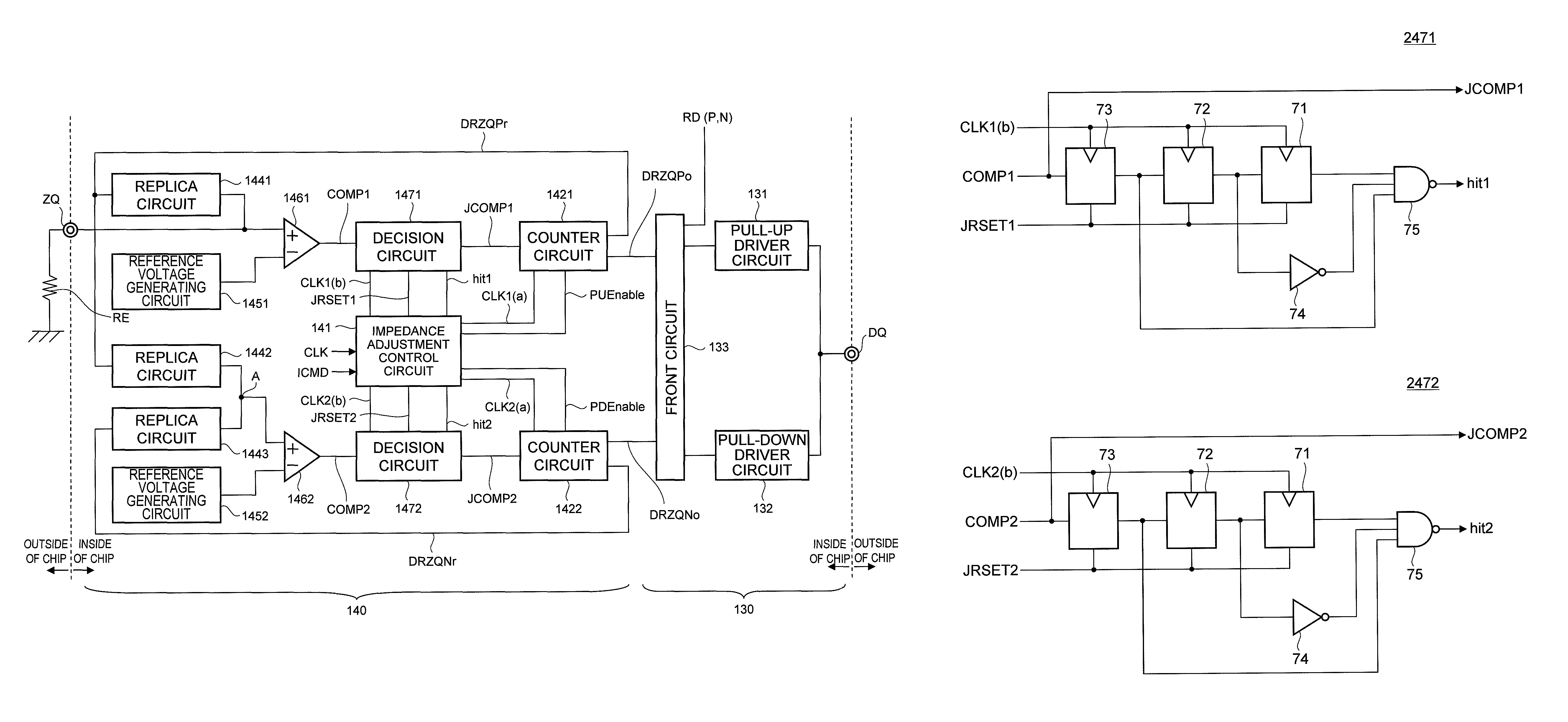 Impedance control circuit and semiconductor device including the same