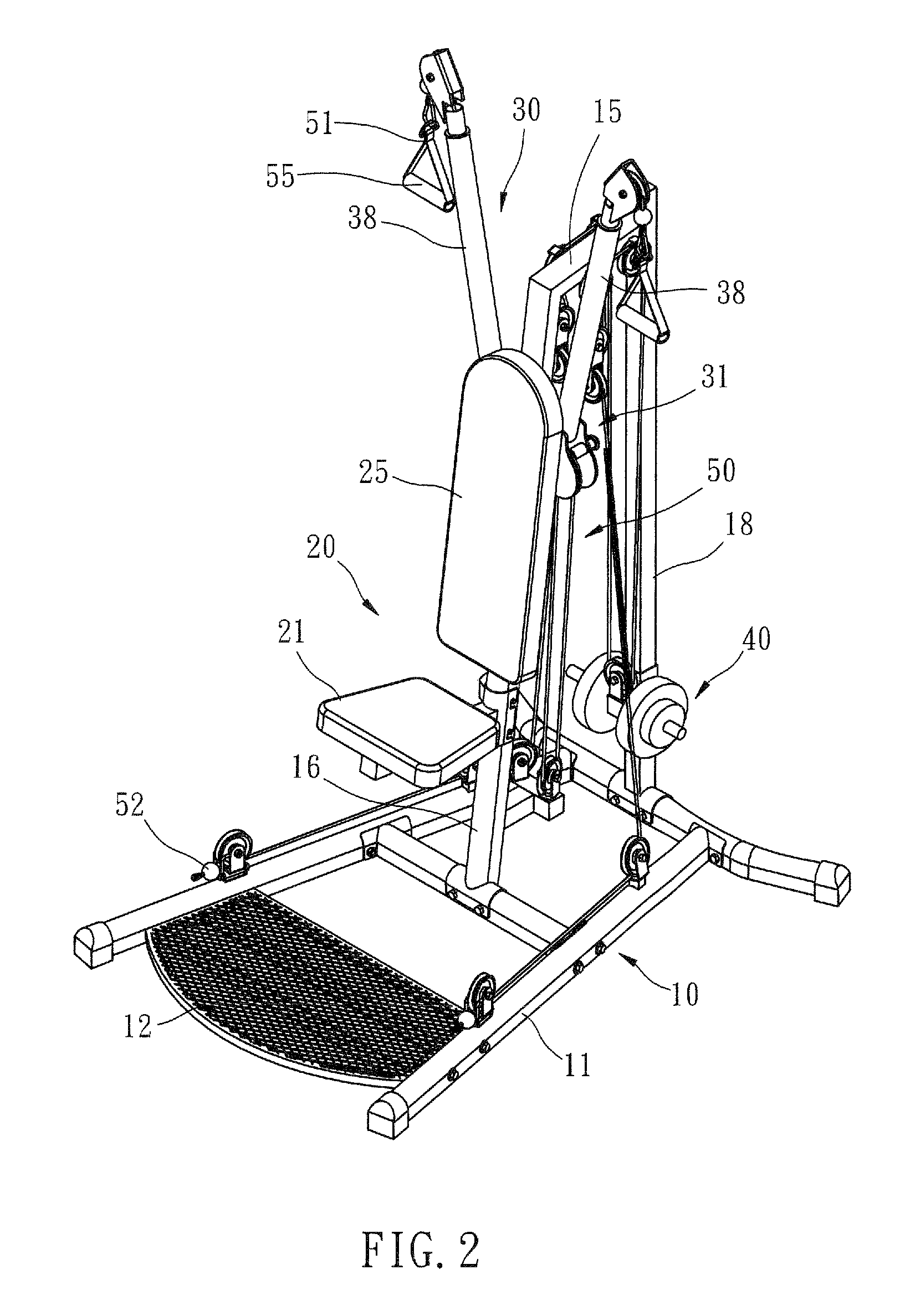 Adjustable cable machine