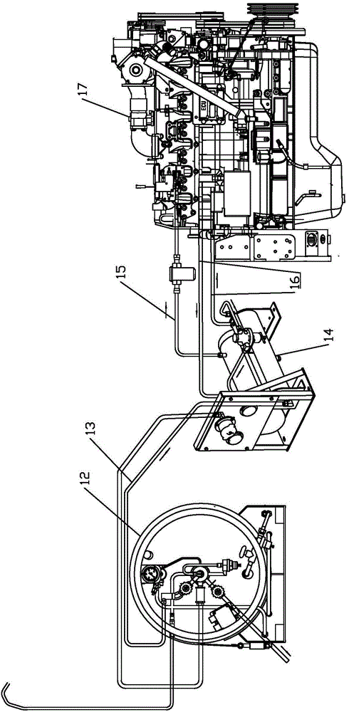 Liquefied natural gas vaporization system and automobile